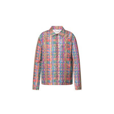 LOUIS VUITTON TROMPE L’OEIL PRINTED OVERSHIRT 1AGTGX